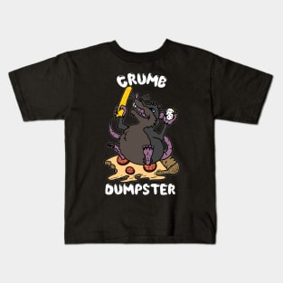 Crumb Dumpster Fat Rat Kids T-Shirt